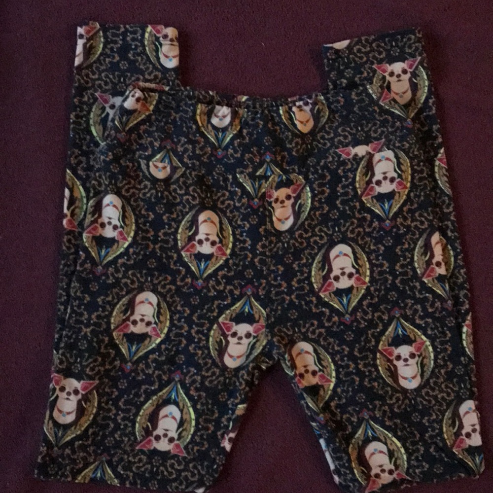 Lularoe Chihuahua Leggings